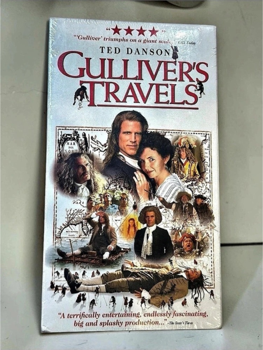 Gulliver's Travels VHS Movie in Blue